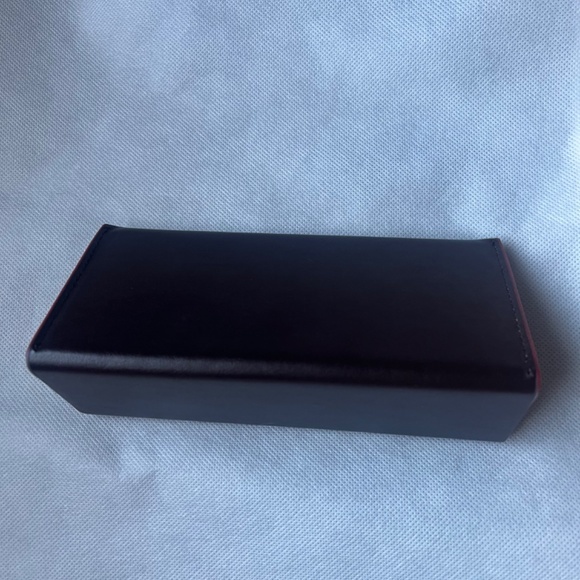 FENDI Triangular Small Empty Sunglasses Eyeglasses Case & Cloth‎ Brown NEW - Picture 6 of 7